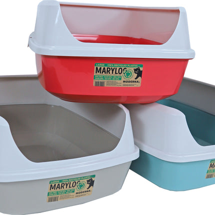 AnimalstoreXL Moderna Kattenbak Maryloo Recycled Aquarelle