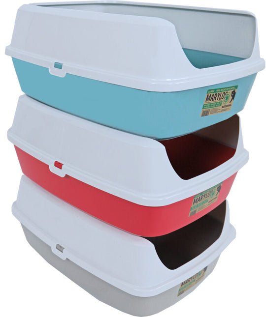 AnimalstoreXL Moderna Kattenbak Maryloo Recycled Aquarelle