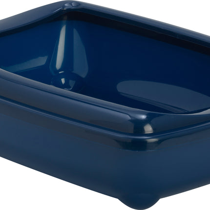 AnimalstoreXL Moderna Kattenbak Pl. met Rand Blue Berry 50cm