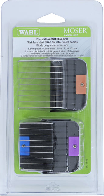 AnimalstoreXL Moser Opzetkam Metaal Set 6 10 13mm