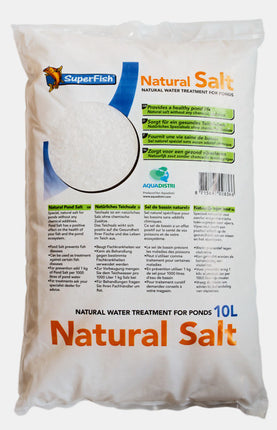 AnimalstoreXL Natuurlijk vijverzout zak 10 liter