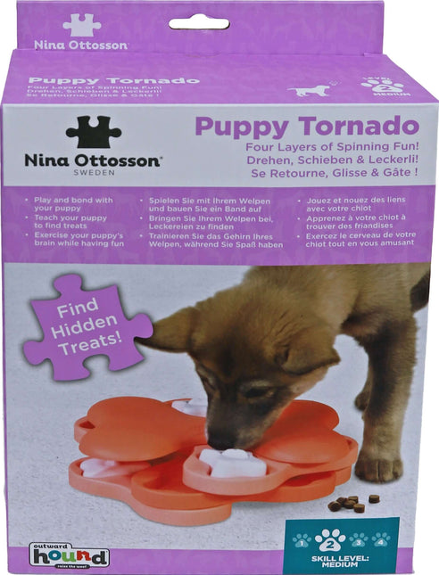 AnimalstoreXL Nina Ottosson Puppyspel Puppy Tornado Roze
