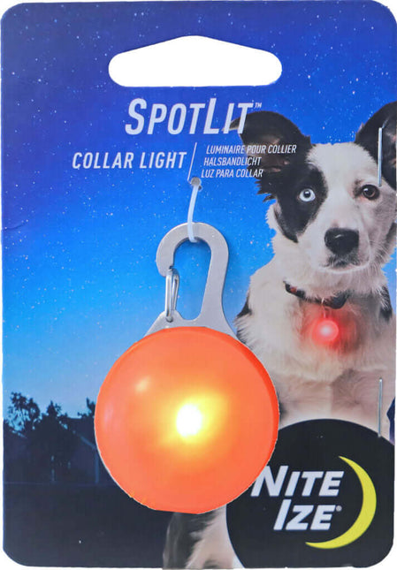 AnimalstoreXL Nite-Ize Spotlite Safety Light Rond Rood