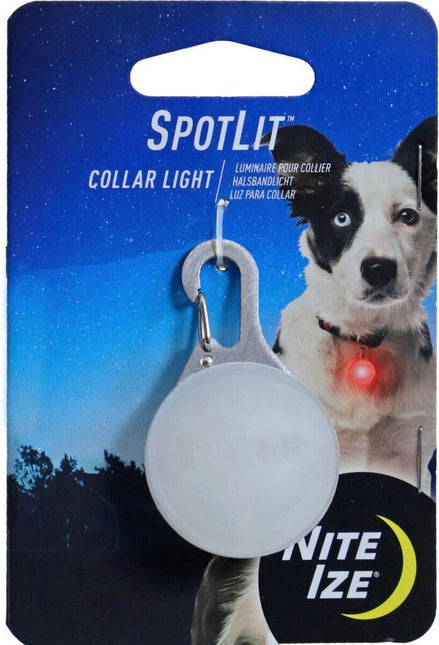 AnimalstoreXL Nite-Ize Spotlite Safety Light Rond Rood