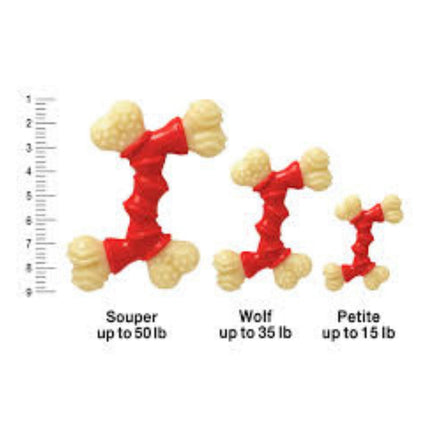 Nylabone Double Bend with Bacon