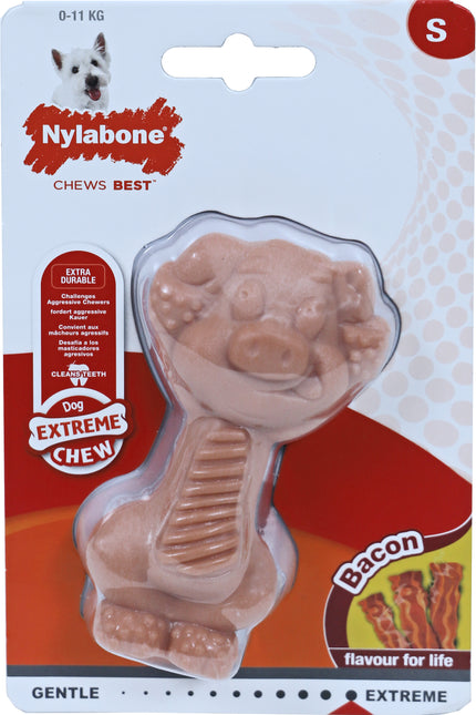 AnimalstoreXL Nylabone Extreme Chew Pig Small