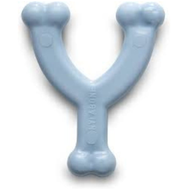 Nylabone Puppy Dental Wishbone XS Chicken Blue