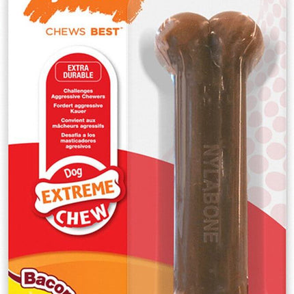 AnimalstoreXL Nylabone Wolf Bot Bacon