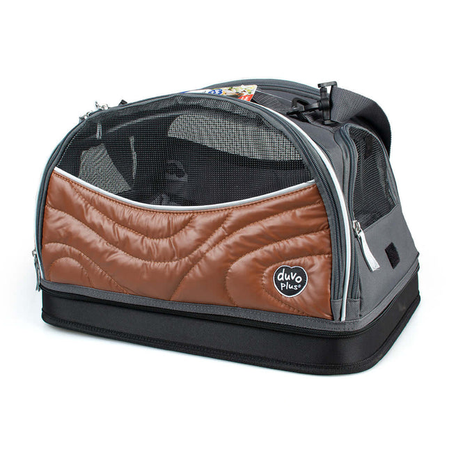 AnimalstoreXL Duvoplus - Paris Travel Bag 3In1 - 44x31x31cm Caramel