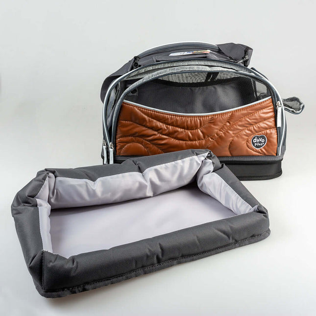 AnimalstoreXL Duvoplus - Paris Travel Bag 3In1 - 44x31x31cm Caramel