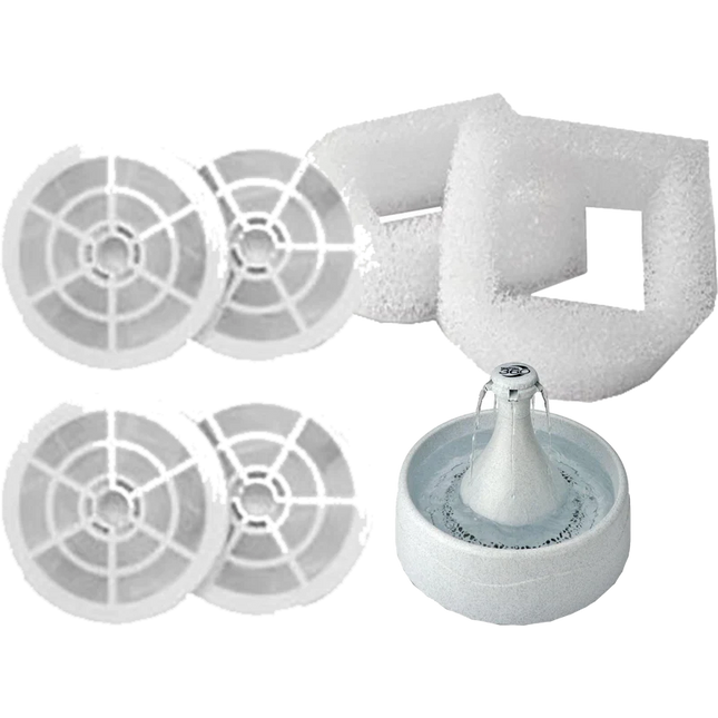Petsafe Koolfilter Drinkfontein 360 Rond 3 stuks