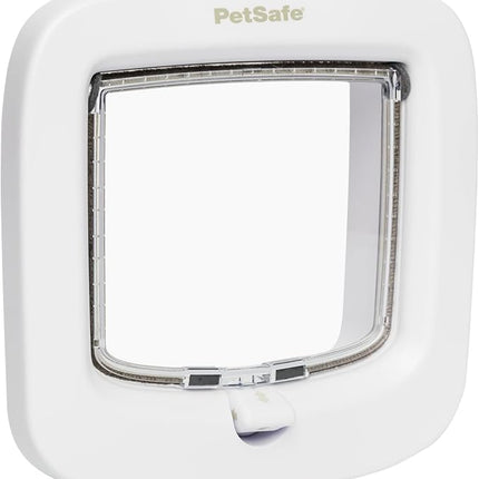 Petsafe Kattendeur Handm. 4Lock Wit Ppa