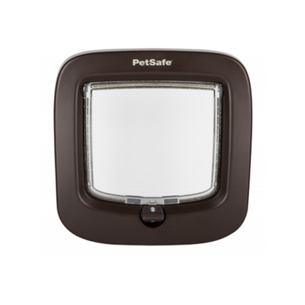 Petsafe Kattendeur Handm. 4Lock Bruin Ppa