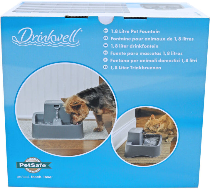 AnimalstoreXL Petsafe Drinkfontein Drinkwell 1,8 liter