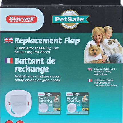 AnimalstoreXL Petsafe Flap met Magneet Kattendeur 270 280 Transparant