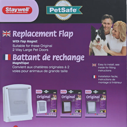 AnimalstoreXL Petsafe Flap met Magneet voor Deur 760 775 777