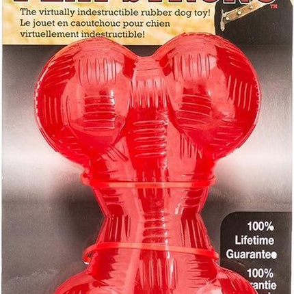 AnimalstoreXL Play Strong Bot Rubber Rood 14cm