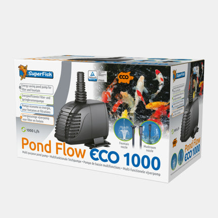 AnimalstoreXL Pond Flow Eco 1000 Vijverpomp