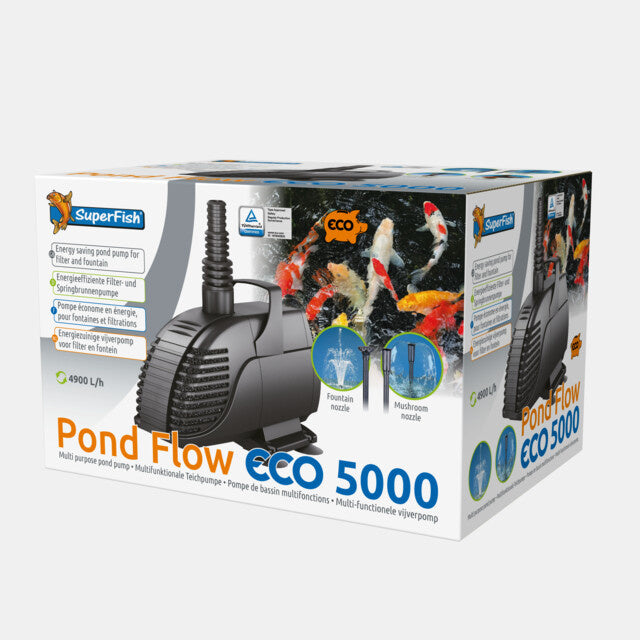 AnimalstoreXL Pond Flow Eco 5000 Vijverpomp