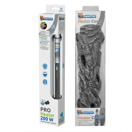 AnimalstoreXL Pro Heater 200W 60-125L + Cover L