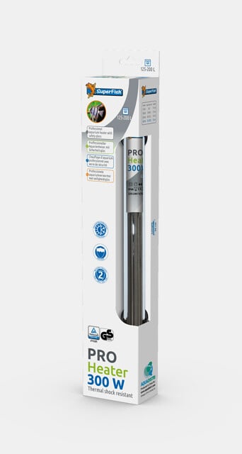 AnimalstoreXL Pro Heater 300W 125-200L + Cover L