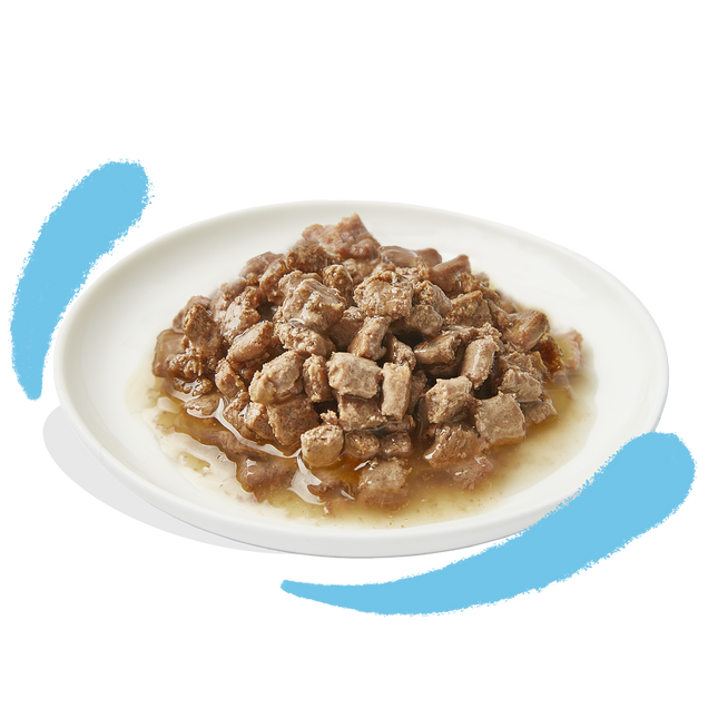 AnimalstoreXL Edgard & Cooper Kitten Stukjes-in-saus Kabeljauw & Scharrelkip Graanvrij