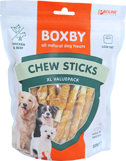 AnimalstoreXL Proline Boxby Chewstick Valuebag 325gr