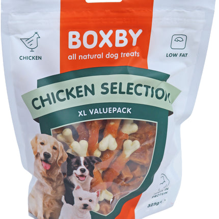 Proline Boxby Chicken Selection Valuebag 325gr
