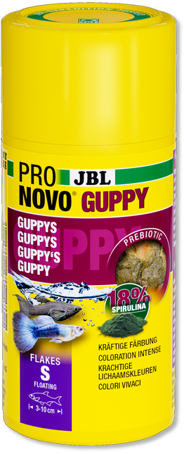 AnimalstoreXL Pronovo Guppy Flakes S 100ml