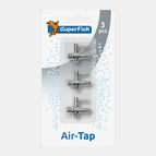 Luchtkraan 1 weg met schroefdraad 3x