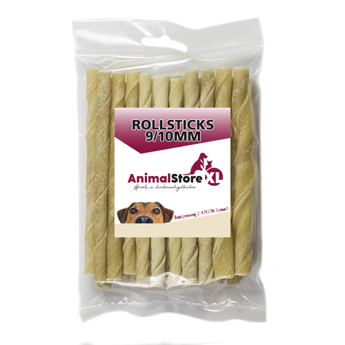AnimalstoreXL Rollsticks 9-10mm 20 stuks