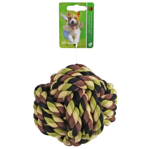 AnimalstoreXL Boon Touwbal Katoen XXL 17,5cm Camouflage