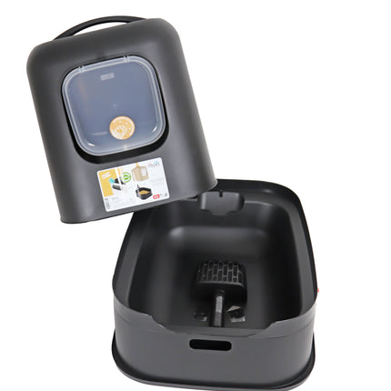 AnimalstoreXL Rotho Kattentoilet Biala Black