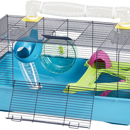 AnimalstoreXL Savic Hamsterkooi Sky Metro Blauw