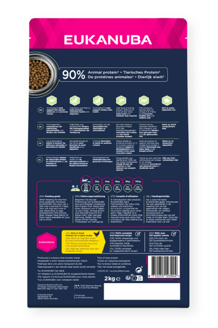 AnimalstoreXL Eukanuba Kattenbrokken Hairball Control 2kg