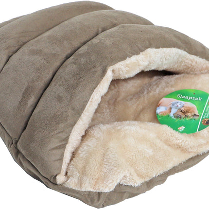 AnimalstoreXL Slaapzak 45cm Bruin/Beige