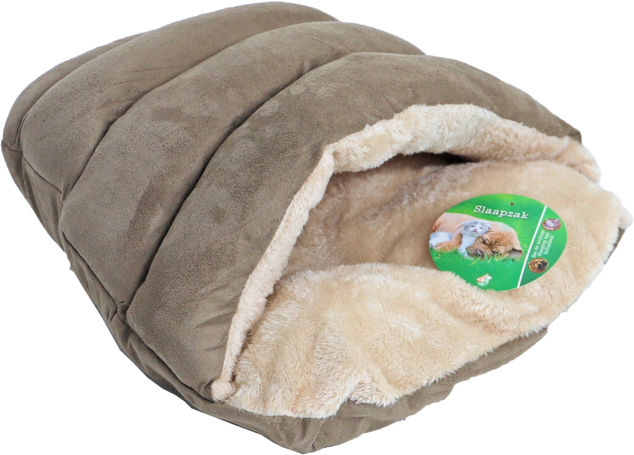 AnimalstoreXL Slaapzak 45cm Bruin/Beige