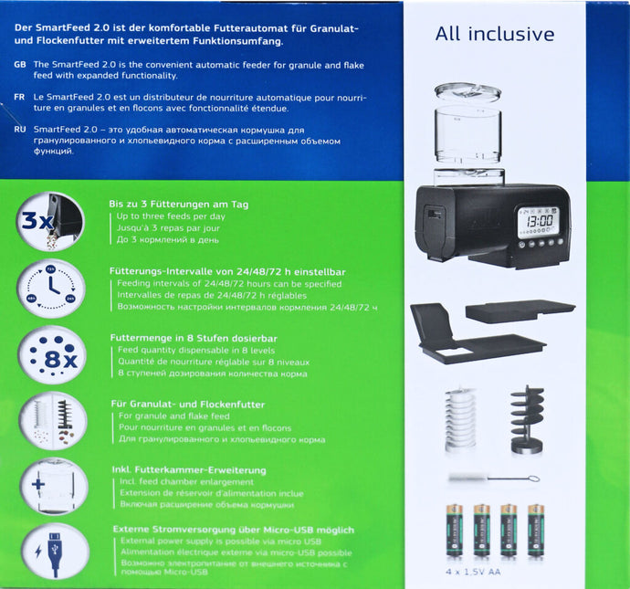 AnimalstoreXL SmartFeed 2.0 Premium-voerautomaat