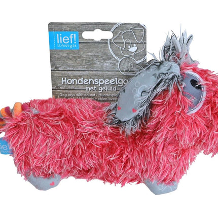 AnimalstoreXL Lief! H.Speelgoed Girls Teckel met Piep Ass. 28cm