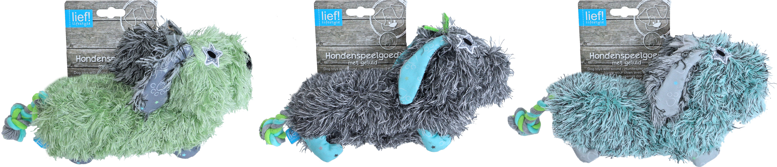 AnimalstoreXL Lief! H.Speelgoed Boys Teckel met Piep Ass. 28cm