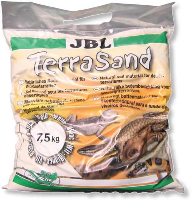 AnimalstoreXL TerraSand natuur-wit 5 liter