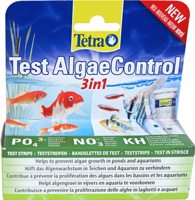 AnimalstoreXL Test algea controll 3in1 doos a 25 teststroken