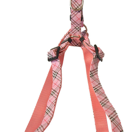 AnimalstoreXL Tuig Bh Nyl/Pvc Cal. Roze 20mm/55-75cm