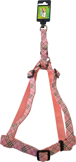 AnimalstoreXL Tuig Bh Nyl/Pvc Cal. Roze 20mm/55-75cm