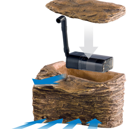 AnimalstoreXL Turtle Cliff Groot Met Filter Pt3620