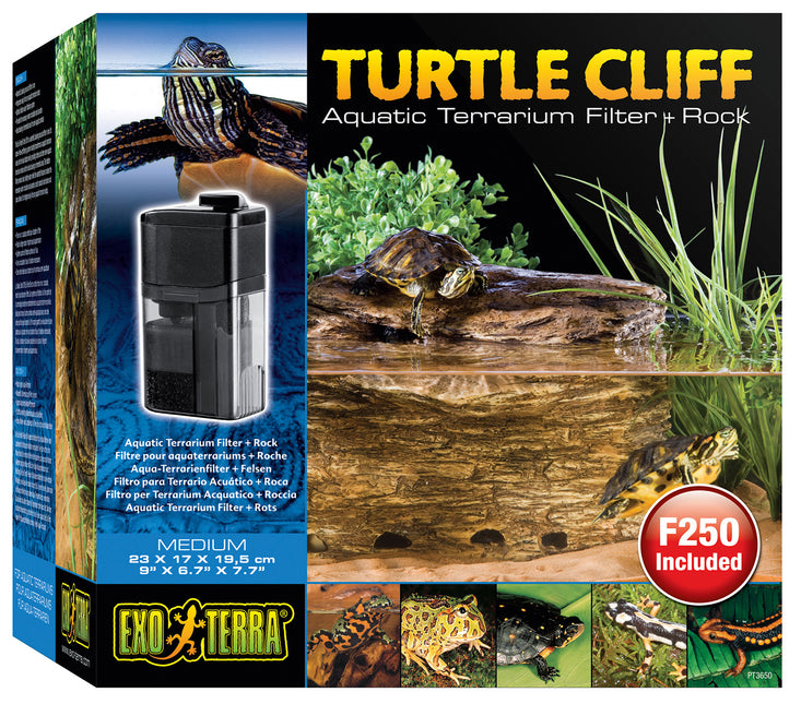 AnimalstoreXL Turtle Cliff Middelgroot Met Filter Pt3610