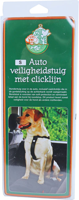 AnimalstoreXL Veiligheidstuig Nylon Zwart 25Mm/H50-B70