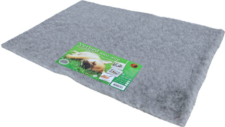 AnimalstoreXL Vetbed Antislip Ongebiesd Grijs 50x70cm