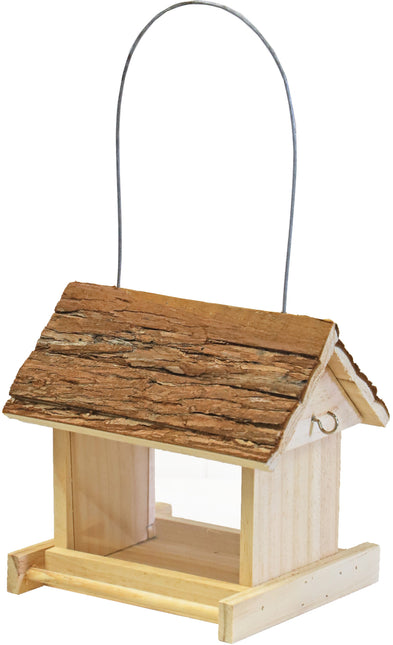 AnimalstoreXL Voederhuis Natural Ophangbaar 21cm