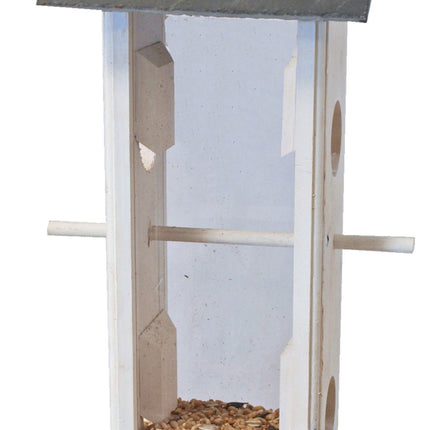 AnimalstoreXL Voedersilo Wit/Leist.6-Gaats Hangb. 52cm